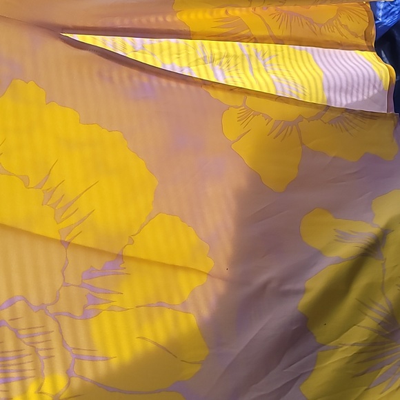 EUC Purple/Yellow Maxi Dress - Picture 2 of 2